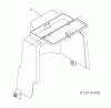 Jonsered ST 2109 E (96191004005) - Snow Thrower (2012-06) Ersatzteile CHASSIS ENGINE PULLEYS #5