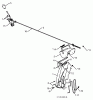 Jonsered ST 2109 E (96191004005) - Snow Thrower (2012-06) Ersatzteile CONTROL PANEL DISCHARGE CHUTE #2