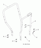 Jonsered ST 2109 E (96191004003) - Snow Thrower (2011-07) Ersatzteile HANDLE #5