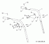 Jonsered ST 2109 E (96191004005) - Snow Thrower (2012-06) Ersatzteile HANDLE #3