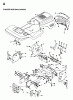 Jonsered LT13 - 42" Lawn & Garden Tractor (1998-01) Ersatzteile CHASSIS ENCLOSURES