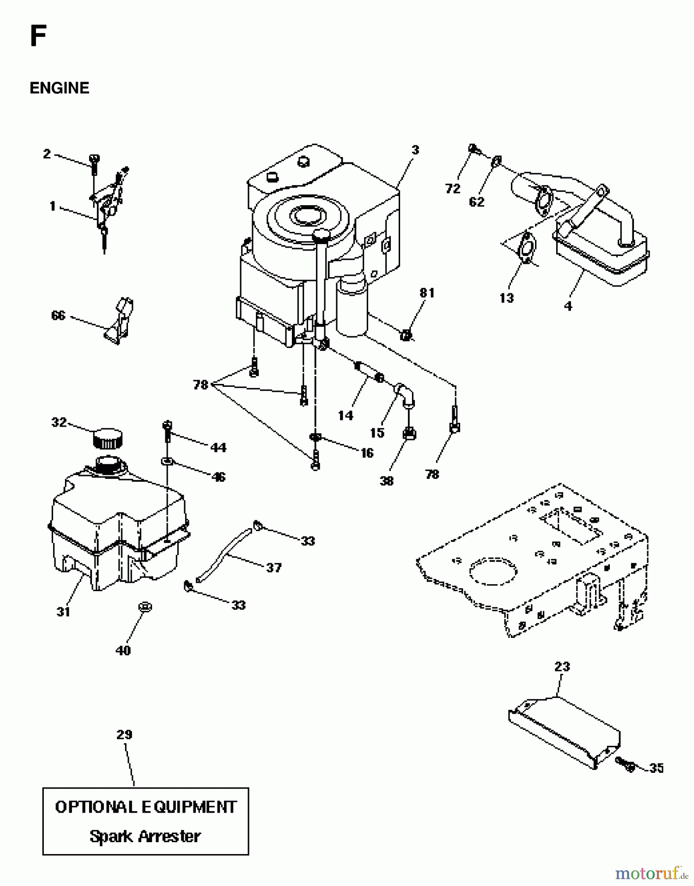  Jonsered Rasen  und Garten Traktoren LT13 - Jonsered 42