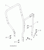 Jonsered ST 2109 E (96191004005) - Snow Thrower (2012-06) Ersatzteile HANDLE #6