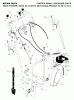 Jonsered ST 2111 E (96191001402) - Snow Thrower (2007-01) Ersatzteile CONTROL PANEL DISCHARGE CHUTE