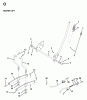 Jonsered LT13 - 42" Lawn & Garden Tractor (1998-01) Ersatzteile MOWER LIFT / DECK LIFT
