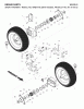 Jonsered ST 2111 E (96191002200) - Snow Thrower (2007-07) Ersatzteile WHEELS TIRES