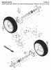 Jonsered ST 2111 E (96191002203) - Snow Thrower (2008-02) Ersatzteile WHEELS TIRES
