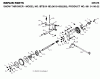 Jonsered ST 2111 E (96191002205) - Snow Thrower (2008-08) Ersatzteile DRIVE #1