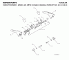 Jonsered ST 2111 E (96191002205) - Snow Thrower (2008-08) Ersatzteile HANDLE #1