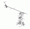 Jonsered ST 2111 E (96191004104) - Snow Thrower (2012-10) Ersatzteile CONTROL PANEL DISCHARGE CHUTE #1