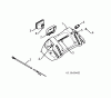 Jonsered ST 2111 E (96191004104) - Snow Thrower (2012-10) Ersatzteile HANDLE CONTROLS B