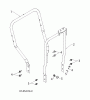 Jonsered ST 2111 E (96191004104) - Snow Thrower (2012-10) Ersatzteile HANDLE CONTROLS E