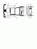 Jonsered ST 2111 E - Snow Thrower (2009-08) Ersatzteile DECALS #1