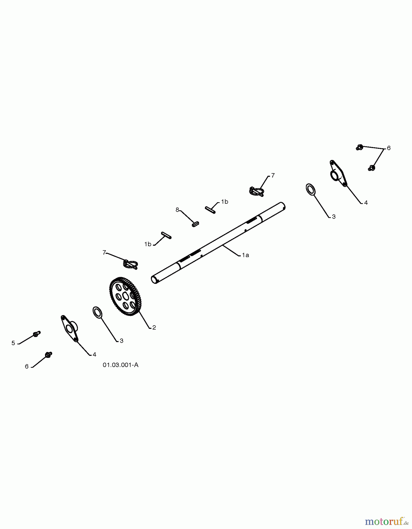 Jonsered Schneefräsen ST 2111 E - Jonsered Snow Thrower (2009-08) DRIVE #3