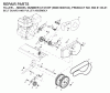 Jonsered CT2105F (96081000102) - Cultivator (2008-07) Ersatzteile BELT GUARD PULLEY