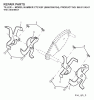 Jonsered CT2105F (96081000104) - Cultivator (2008-04) Ersatzteile TINE ASSEMBLY