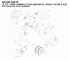 Jonsered CT2105F (96081000105) - Cultivator (2009-01) Ersatzteile BELT GUARD PULLEY