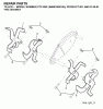 Jonsered CT2105F (96081000105) - Cultivator (2009-01) Ersatzteile TINE ASSEMBLY