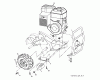 Jonsered CT2105R (96091000105) - Cultivator (2009-01) Ersatzteile MAINFRAME RIGHT SIDE
