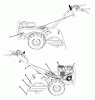 Jonsered CT2105R (96091000110) - Cultivator (2012-02) Ersatzteile DECALS