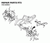 Jonsered FT5 - Front-Tine Tiller (1995-01) Ersatzteile TINE ASSEMBLY #1