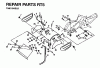 Jonsered FT5 - Front-Tine Tiller (1995-01) Ersatzteile TINE SHIELD