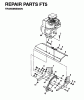 Jonsered FT5 - Front-Tine Tiller (1995-01) Ersatzteile TRANSMISSION #1