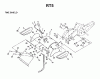 Jonsered RT5 - Rear-Tine Tiller (1998-04) Ersatzteile TINE SHIELD #2