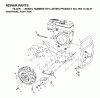 Jonsered RT5 (JRT5R, 954130057) - Rear-Tine Tiller (2002-02) Ersatzteile MAINFRAME RIGHT SIDE