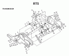 Jonsered RT5 - Rear-Tine Tiller (1998-04) Ersatzteile TRANSMISSION #1