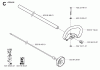 Jonsered GC2125 - String/Brush Trimmer (2004-01) Ersatzteile SHAFT HANDLE