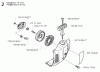 Jonsered BC2125 - Brushcutter (2005-01) Ersatzteile STARTER