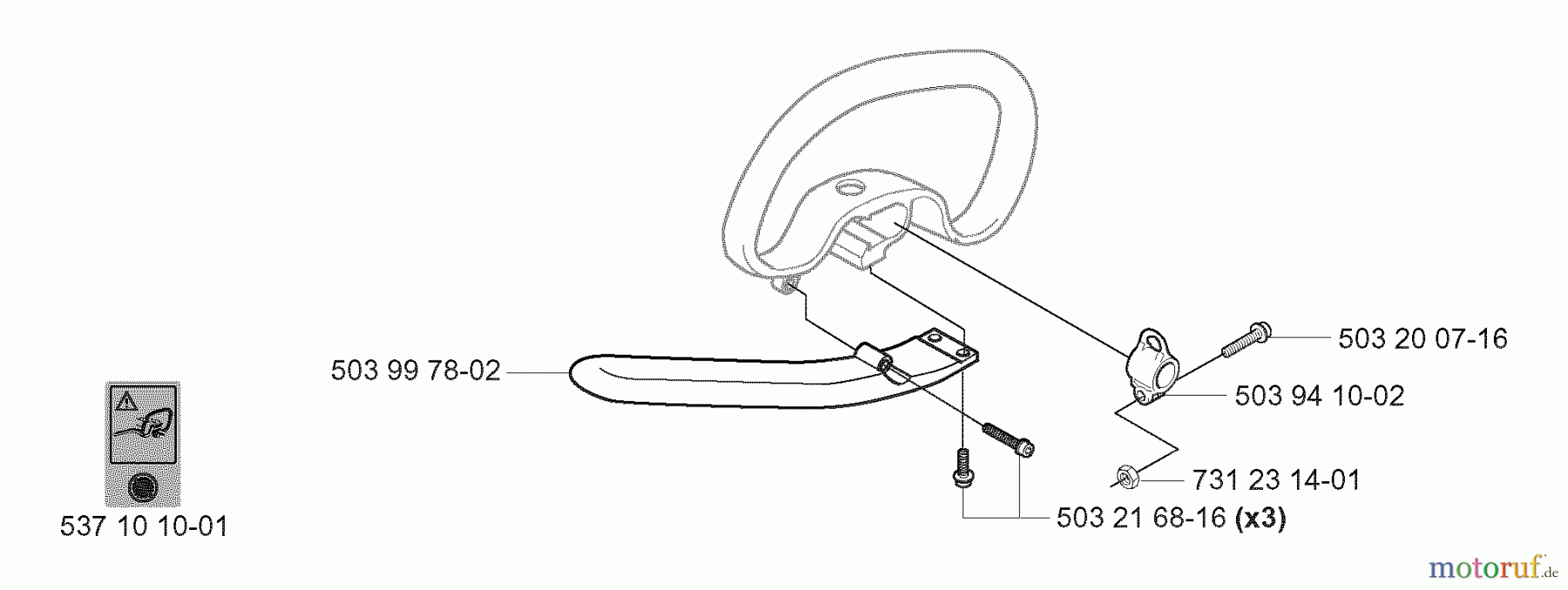 Jonsered Motorsensen, Trimmer GC2125C - Jonsered String/Brush Trimmer (2008-09) ACCESSORIES #1