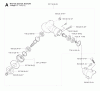 Jonsered GC2125C - String/Brush Trimmer (2008-09) Ersatzteile BEVEL GEAR