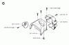 Jonsered GC2125C - String/Brush Trimmer (2008-09) Ersatzteile CYLINDER COVER