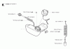 Jonsered GC2125C - String/Brush Trimmer (2008-09) Ersatzteile FUEL TANK