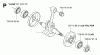 Jonsered FC2145 - String/Brush Trimmer (2006-01) Ersatzteile CRANKSHAFT
