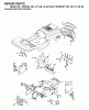 Jonsered LT14A (JLTA14B, 954130059) - Lawn & Garden Tractor (2003-01) Ersatzteile CHASSIS ENCLOSURES