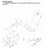 Jonsered LT14A (JLTA14B, 954130059) - Lawn & Garden Tractor (2003-01) Ersatzteile MOWER LIFT / DECK LIFT