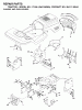 Jonsered LT14A (JNA14H36A, 954130084) - Lawn & Garden Tractor (2003-01) Ersatzteile CHASSIS ENCLOSURES