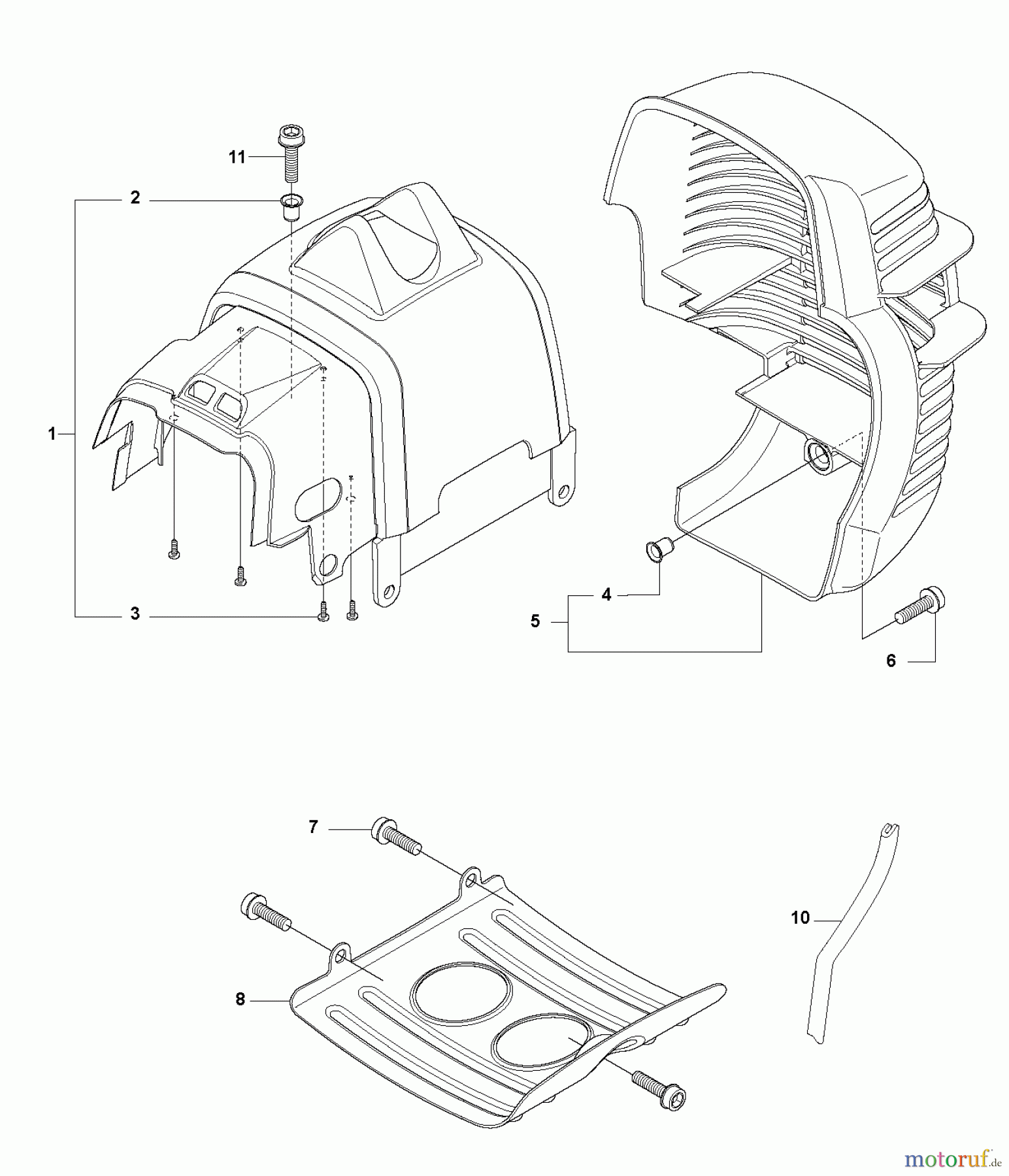 Jonsered Motorsensen, Trimmer GC2236 - Jonsered String/Brush Trimmer (2010-11) COVER #2