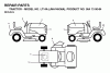 Jonsered LT14A (JNA14H36A, 954130084) - Lawn & Garden Tractor (2003-01) Ersatzteile DECALS