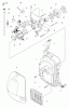 Jonsered FC2255W - String/Brush Trimmer (2007-08) Ersatzteile CARBURETOR AIR FILTER
