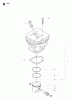 Jonsered FC2255W - String/Brush Trimmer (2007-08) Ersatzteile CYLINDER PISTON