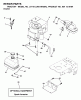 Jonsered LT14A (JNA14H36A, 954130084) - Lawn & Garden Tractor (2003-01) Ersatzteile ENGINE CUTTING EQUIPMENT
