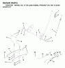 Jonsered LT14A (JNA14H36A, 954130084) - Lawn & Garden Tractor (2003-01) Ersatzteile MOWER LIFT / DECK LIFT
