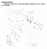 Jonsered LT14A (JNA14H36A, 954130084) - Lawn & Garden Tractor (2003-01) Ersatzteile SEAT