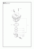 Jonsered FC2256 - String/Brush Trimmer (2011-01) Ersatzteile CYLINDER PISTON
