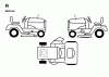 Jonsered LT15 (954130003) - 42" Lawn & Garden Tractor (1997-04) Ersatzteile DECALS
