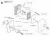 Jonsered BP2052 - String/Brush Trimmer (2001-02) Ersatzteile AIR FILTER
